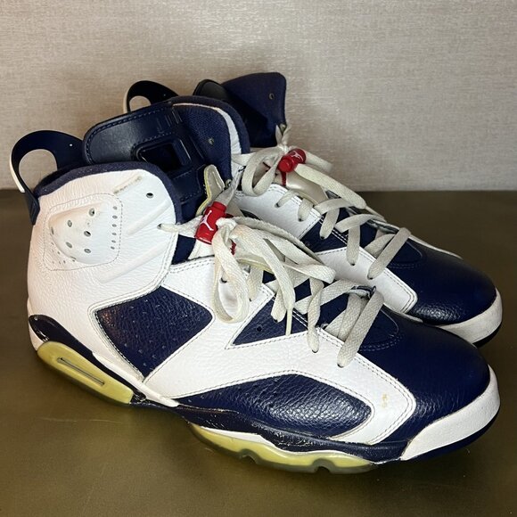 Air Jordan 6 Retro Olympic 2012 London Size 11.5 Rare OG 8/10 COND Authentic - Picture 1 of 8